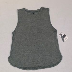 Fitkicks women’s heather green and grey sleeveless athletic tank top size XL